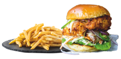 Пилешки бургер / Chicken burger 350гр