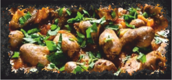 Пилешки сърца с масло и лук /Chicken hearts with butter and onion 300гр