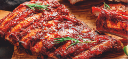 Ребра на скара пикантни / HOT CHILLI GRILLED PORK RIBS 400гр