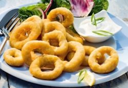 Панирани калмари /Breaded squid 250гр